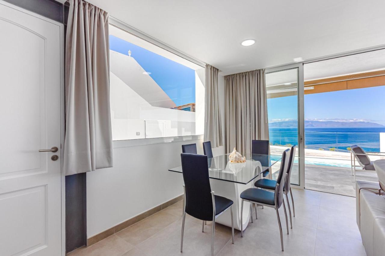 Magnifico Bungalow Con Vista Panoramica Y Piscina Privada Acantilado de los Gigantes Exterior foto