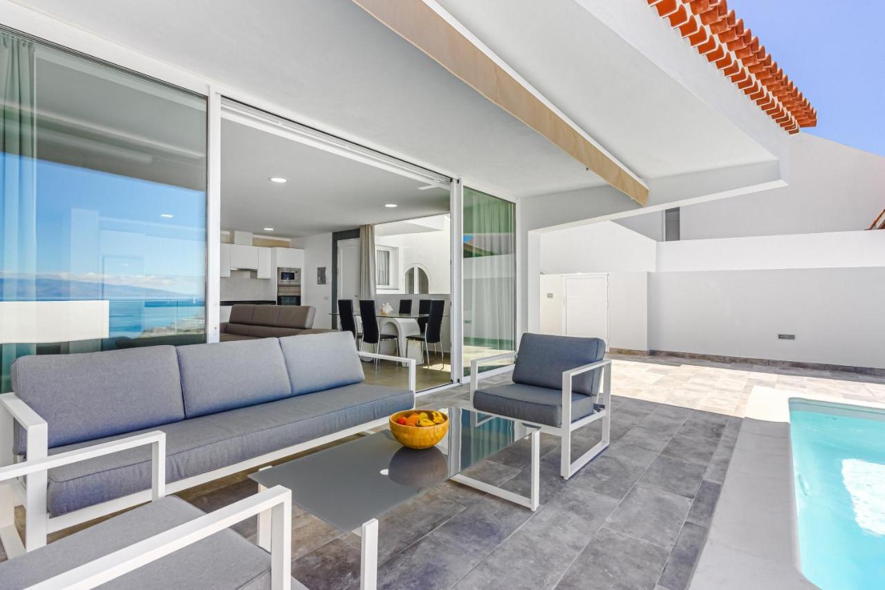 Magnifico Bungalow Con Vista Panoramica Y Piscina Privada Acantilado de los Gigantes Exterior foto