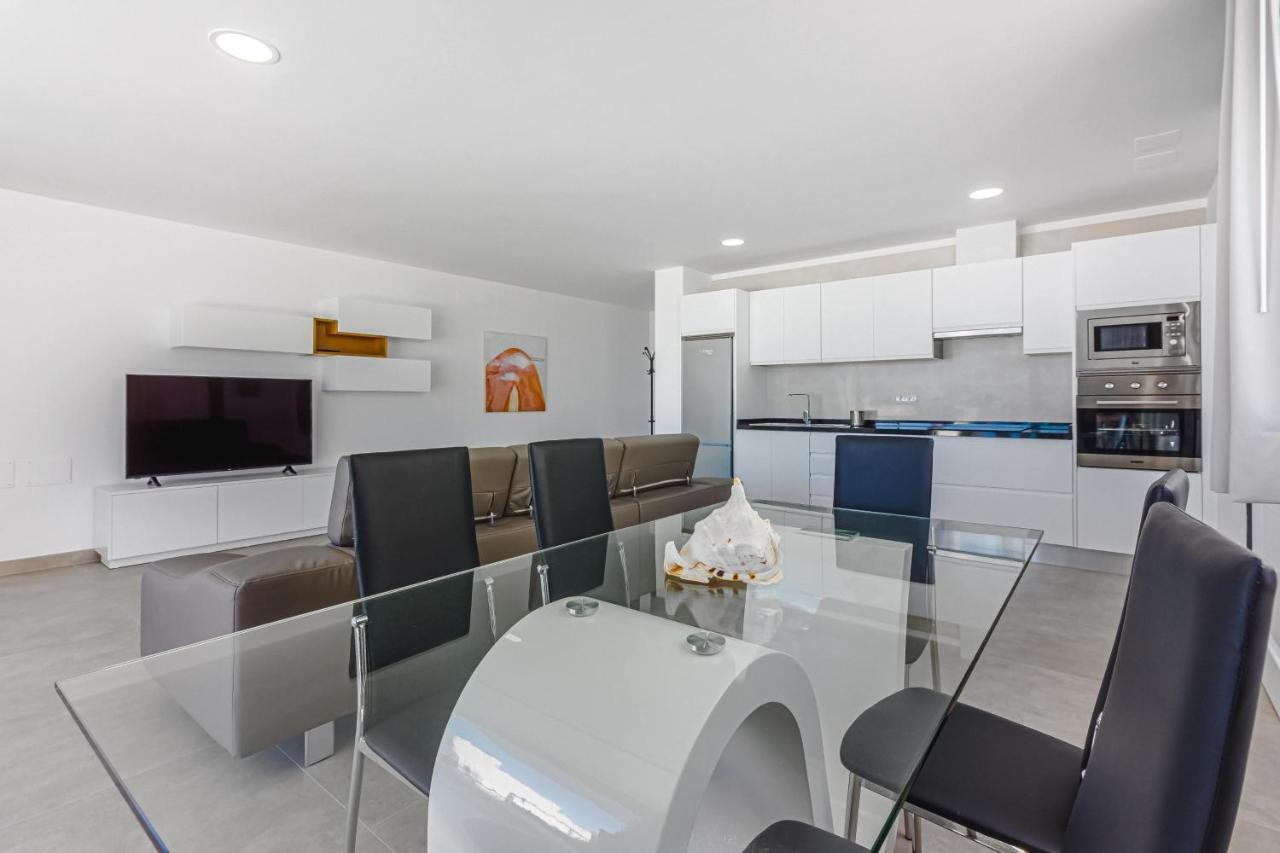 Magnifico Bungalow Con Vista Panoramica Y Piscina Privada Acantilado de los Gigantes Exterior foto